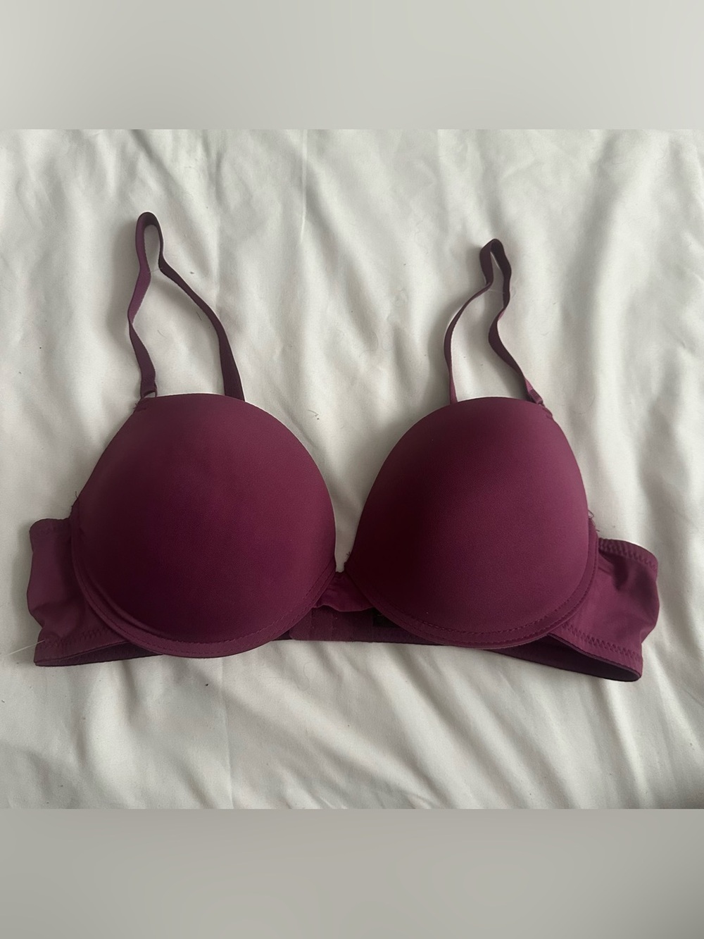 Seamless Molded Bra in Deep Plum